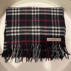 Authentic Burberry Classic Check Cashmere Scarf